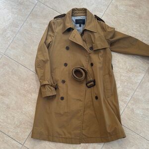 J Crew sz10 lined Trench Coat